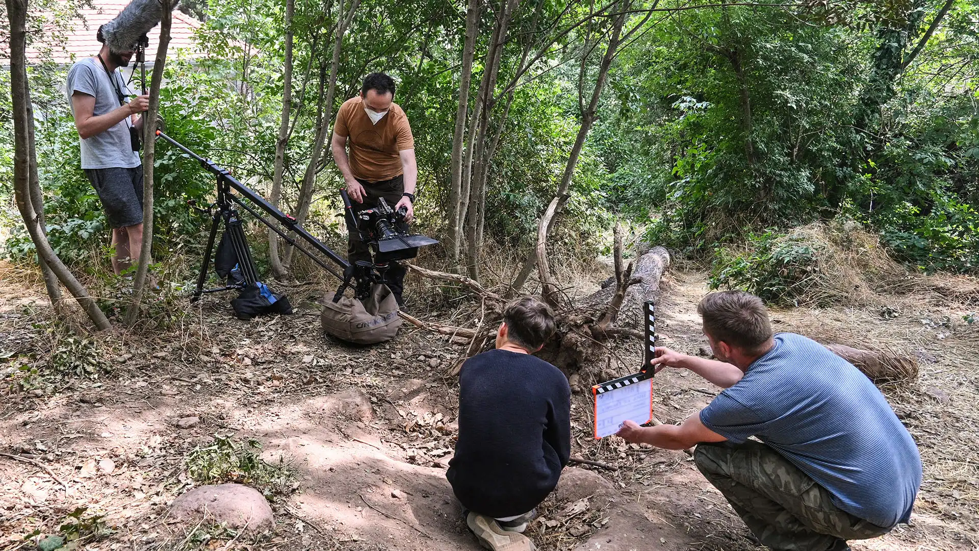 Behind the scenes